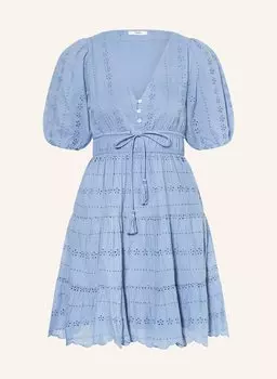 Дневное платье из ажурного кружева Pepe Jeans, синий