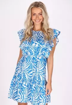 Дневное платье IZIA IZIA, синий