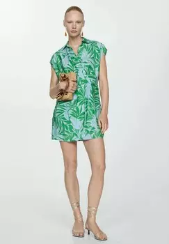 Дневное платье JARRY Mango, светло-голубой