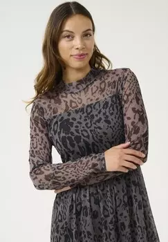 Дневное платье JOHANNA Kaffe, коричневый