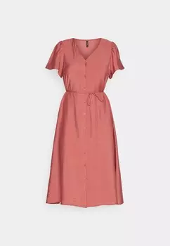 Дневное платье JOSIE CALF Vero Moda, красный