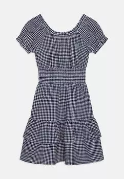 Дневное платье JUNIOR SEERSUCKER DRESS Guess, цвет black/white