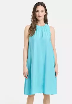 Дневное платье KLEID MIT FALTENDETAIL Gerry Weber, бирюзовый