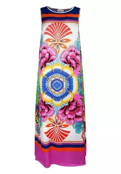 Дневное платье LANG FLOWERS ORNAMENT Grace, мультиколор