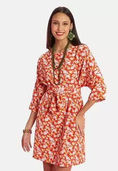 Дневное платье LARGE COCO Antoine et Lili, красный