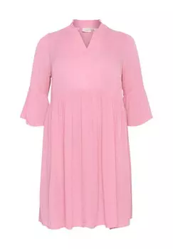 Дневное платье LAURENA Kaffe Curve, розовый
