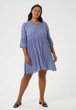 Дневное платье LAURENA Kaffe Curve, синий