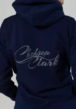 Дневное платье LONG MATERNITY WITH BLING APPLICATION Chelsea Clark, темно-синий