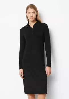 Дневное платье LONG SLEEVE COLLAR SHORT PLACKET Marc O'Polo, цвет black