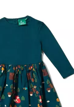 Дневное платье LONG SLEEVE TWIRLER Little Green Radicals, синий