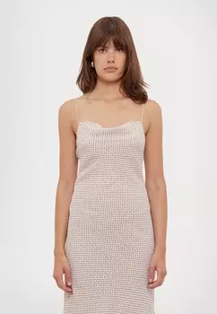 Дневное платье LUSIA MIDI DRESS Faithfull the brand, светло-красный