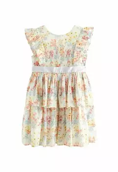Дневное платье MEGAN BOW DETAIL REGULAR FIT Laura Ashley, цвет ivory