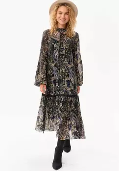 Дневное платье MELODI blue shadow, мультиколор