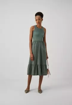 Дневное платье MIDI DRESS GAP, оливковый