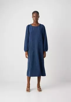 Дневное платье MIDI DRESS Lollys Laundry, темно-синий