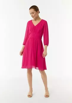 Дневное платье MIT BINDEGRTEL comma, розовый