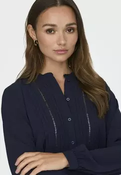 Дневное платье MIT LANGEN RMELN SPITZEN JDY, темно-синий