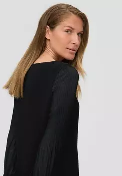 Дневное платье MIT PUFFRMELN s.Oliver BLACK LABEL, черный