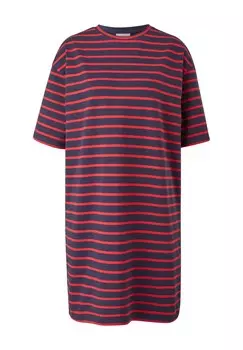 Дневное платье MIT STREIFEN s.Oliver, темно-синий