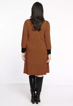 Дневное платье MIT TASCHE Yoek, оранжевый