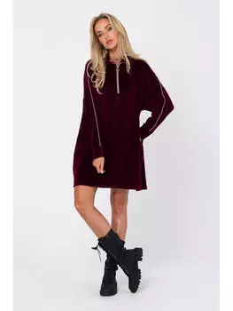 Дневное платье modern fit Made Of Emotion, бургундия