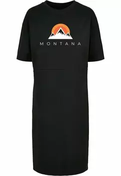 Дневное платье MONTANA SLIT Merchcode, черный