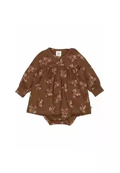 Дневное платье Msli by GREEN COTTON, коричневый