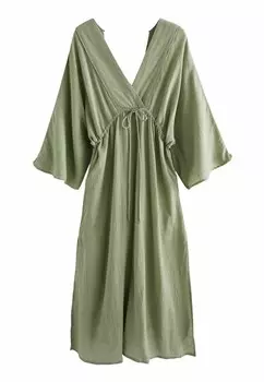 Дневное платье Next, оливковый