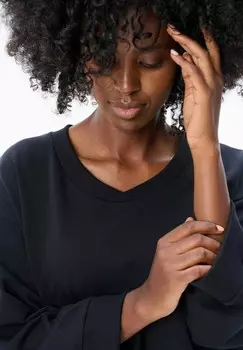 Дневное платье NIKKI blue shadow, черный