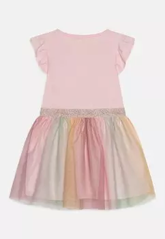 Дневное платье Nmfanna Happy Smi Name it, розовое парфе
