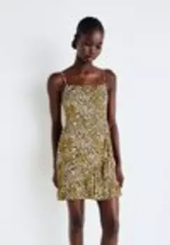 Дневное платье NMGALIA FRILL WRAP DRESS Noisy May, черный