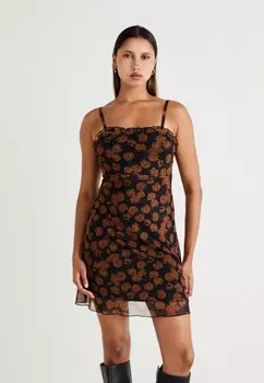Дневное платье NMMABLE SINGELET SHORT DRESS Noisy May, черный