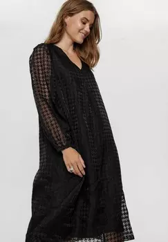 Дневное платье NUNYROMA LS Nmph, черный