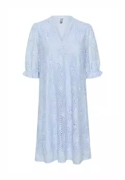 Дневное платье Olu Culture, кашемировый синий