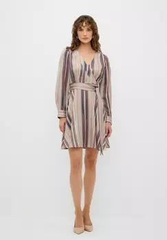 Дневное платье PATTERNED adL, лососевый