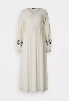 Дневное платье Pcadelia Long Dress Pieces, кремовый