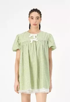 Дневное платье PET MINI DRESS Sister Jane, зеленый