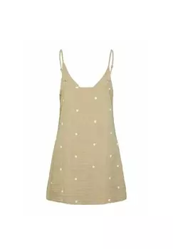 Дневное платье Pieces, бежевый