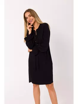 Дневное платье премиум-класса Made Of Emotion, черный