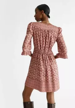 Дневное платье PRINTED TWILL LIU JO, розовый
