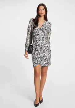 Дневное платье PRINTED WRAP Morgan, белый