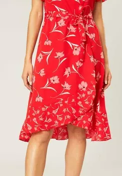 Дневное платье QUIOSQUE, красный