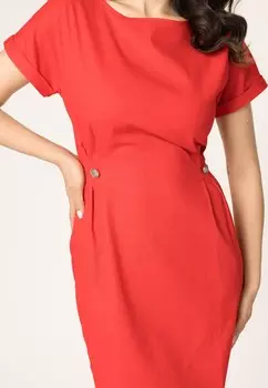 Дневное платье QUIOSQUE, красный