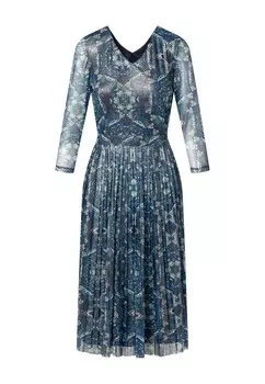 Дневное платье QUIOSQUE, синий