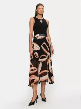 Дневное платье regular fit Dkny, черный