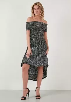 Дневное платье Regular Fit LELA, черное
