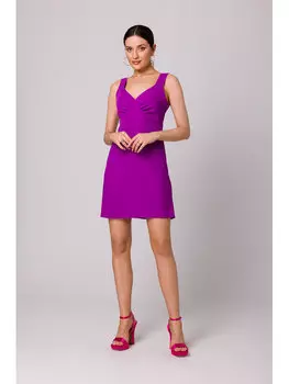 Дневное платье regular fit Makover, фиолетовый