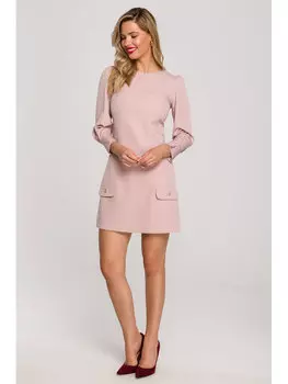 Дневное платье regular fit Makover, розовый