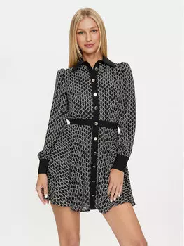 Дневное платье regular fit Marciano Guess, черный