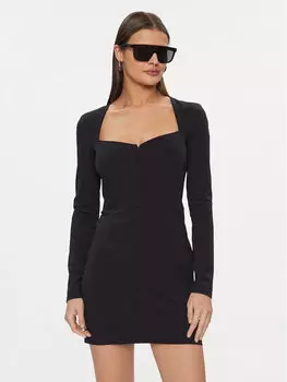 Дневное платье regular fit Patrizia Pepe, черный
